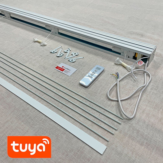 Римский электрокарниз с Алисой WiFi (Tuya) A-OK AM35