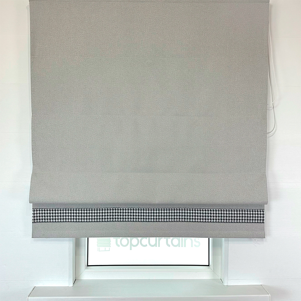 Римская штора блэкаут Eclipse Style светло серая