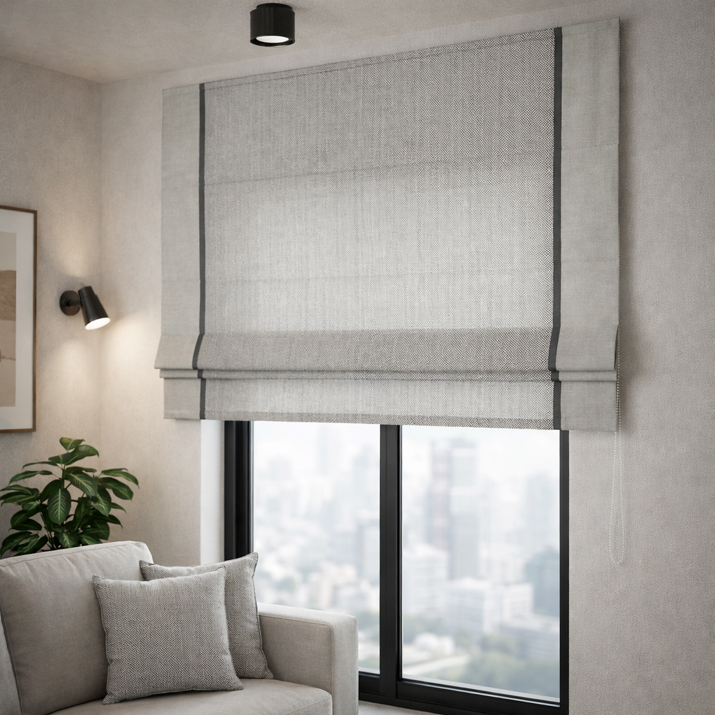 Римская штора Silver Fleece