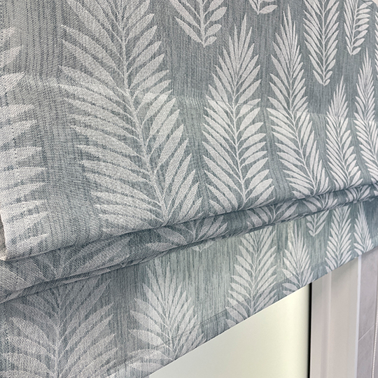 Римская штора Blue Fern