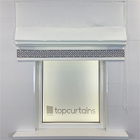 картинка Римская штора Canvas White Style от магазина Topcurtains