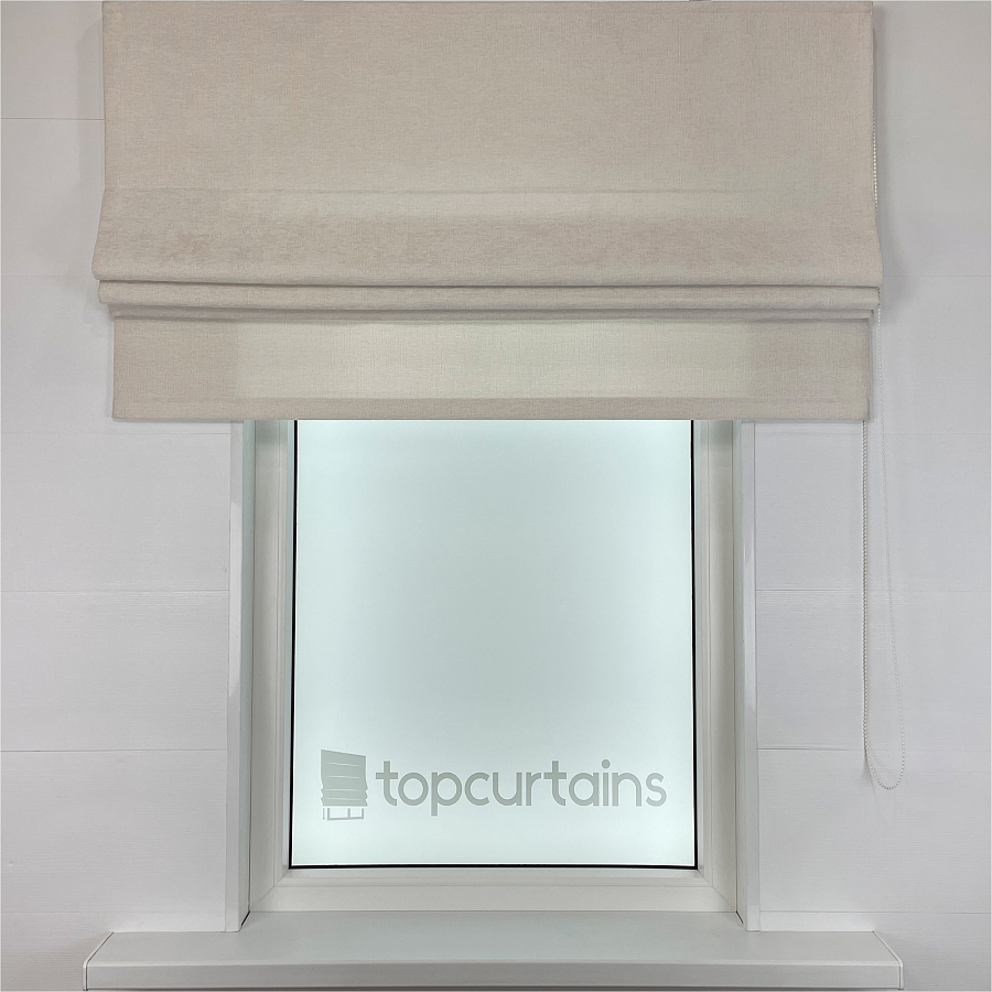 картинка Римская штора Chenille Milk от магазина Topcurtains