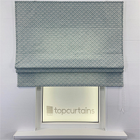 картинка Римская штора Soft Corner, серо-голубая от магазина Topcurtains