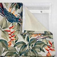 картинка Двойная римская штора Funny Parrots день и ночь от магазина Topcurtains