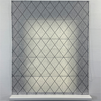 картинка Римская штора Geometrics, серая от магазина Topcurtains