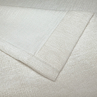 картинка Штора из белого шeнилла Chenille Milk от магазина Topcurtains