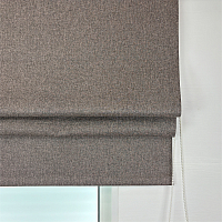 картинка Римская штора блэкаут Brown Cover от магазина Topcurtains