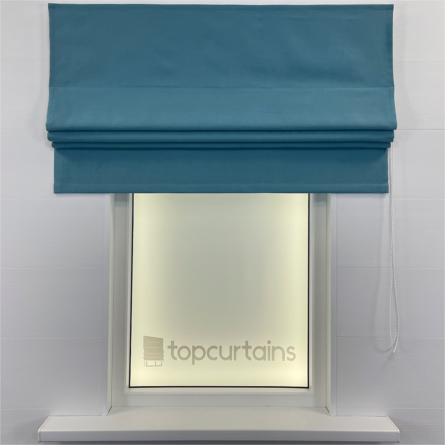 картинка Римская штора Alcantara голубая от магазина Topcurtains