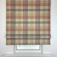 картинка Римская штора в клетку Tartan color 1 от магазина Topcurtains