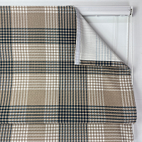 картинка Римская штора в клетку Tartan color 2 от магазина Topcurtains