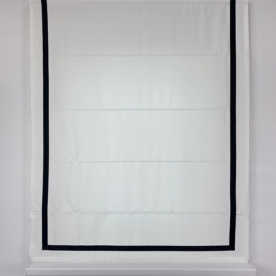 картинка Римская штора Canvas White Snow Frame от магазина Topcurtains