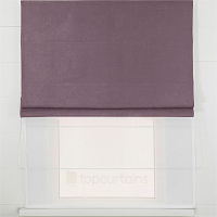 картинка Двойная римская штора "день-ночь" Alcantara purple от магазина Topcurtains