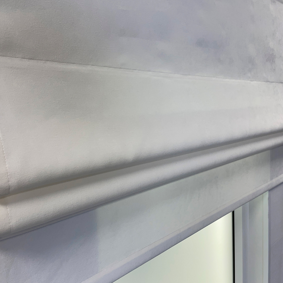 картинка Римская штора Alcantara белая от магазина Topcurtains