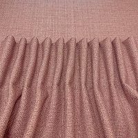 картинка Штора из рогожки Elegance брусничная от магазина Topcurtains