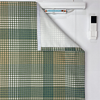 картинка Римская штора в клетку Tartan color 4 от магазина Topcurtains
