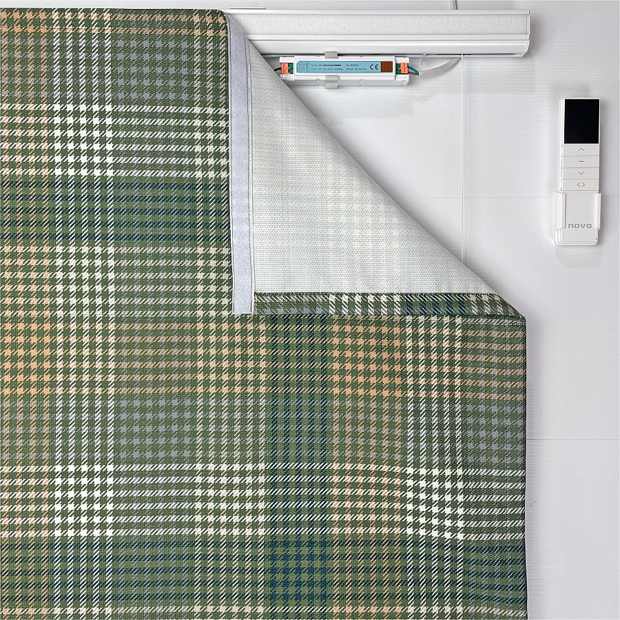 картинка Римская штора в клетку Tartan color 4 от магазина Topcurtains