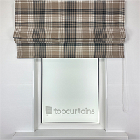 картинка Римская штора в клетку Tartan color 2 от магазина Topcurtains