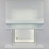 картинка Римская штора Canvas White Snow от магазина Topcurtains