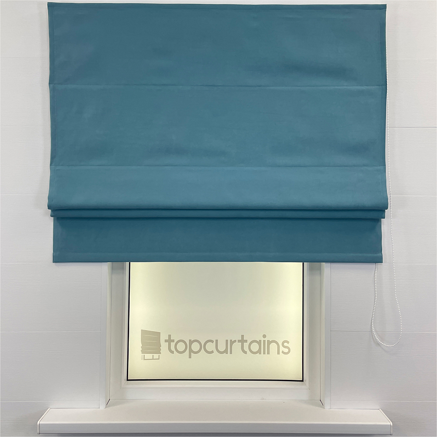 картинка Римская штора Alcantara голубая от магазина Topcurtains