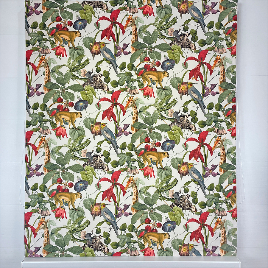 картинка Двойная римская штора Jungle день и ночь от магазина Topcurtains