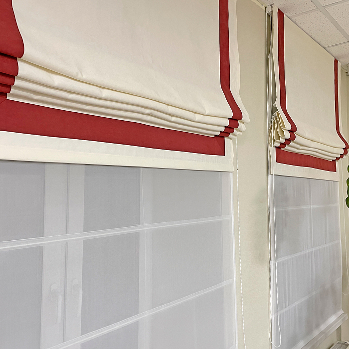 римские шторы в кабинет