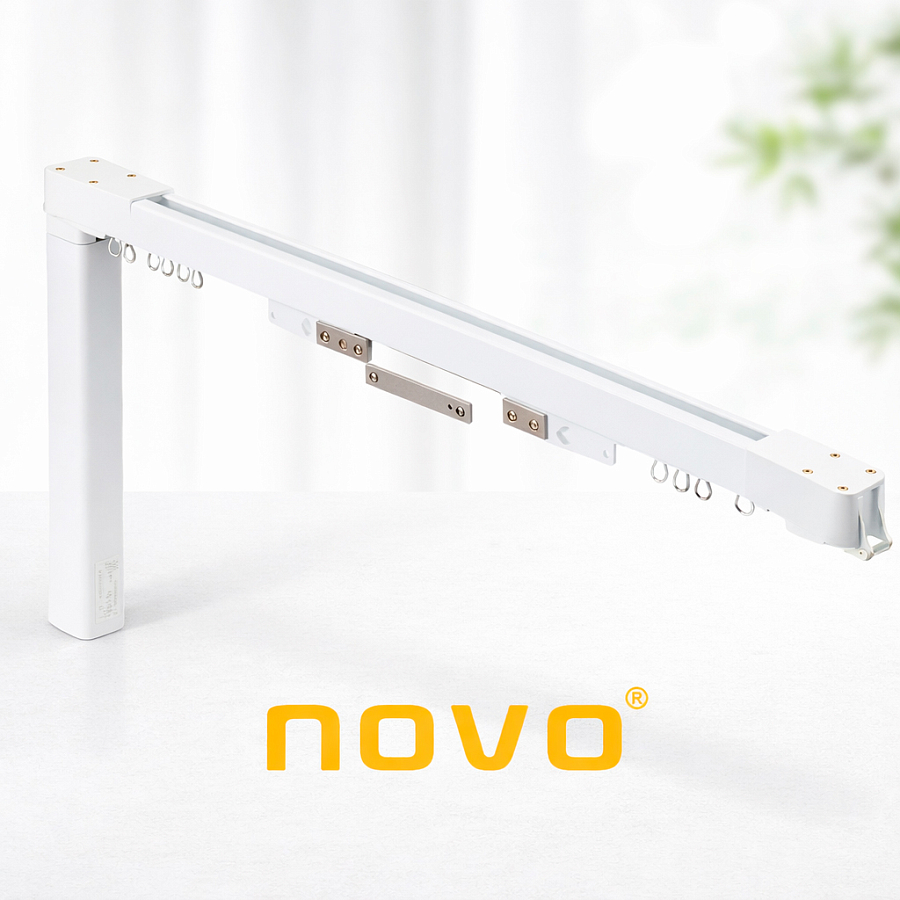 картинка Раздвижной электрокарниз Novo N21-WiFi от магазина Topcurtains