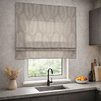 картинка Римская штора Beige Fern от магазина Topcurtains