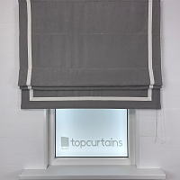 картинка Римская штора Canvas Grey Frame от магазина Topcurtains