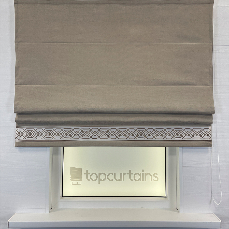картинка Римская штора Canvas Beige Style от магазина Topcurtains