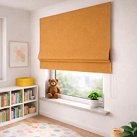 картинка Римская штора блэкаут Eclipse Gold от магазина Topcurtains