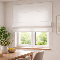 картинка Римская штора Alcantara белая от магазина Topcurtains