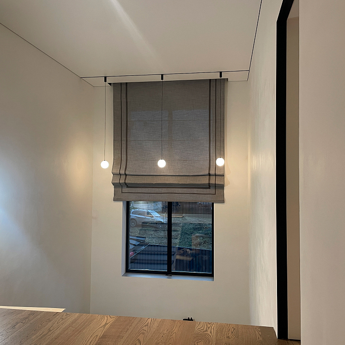 Римская штора с электроприводом