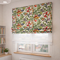 картинка Двойная римская штора Jungle день и ночь от магазина Topcurtains