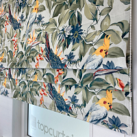 картинка Римская штора Funny Parrots от магазина Topcurtains