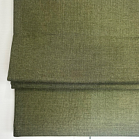картинка Римская штора Inspire Elegance темно-зеленая от магазина Topcurtains