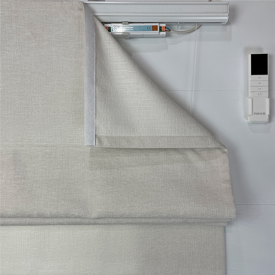 картинка Римская штора Chenille Milk от магазина Topcurtains