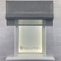 картинка Римская штора Sun Line, серая от магазина Topcurtains