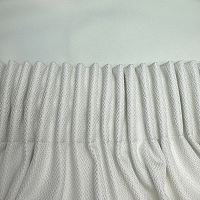 картинка Штора из белого блэкаута White Cover от магазина Topcurtains