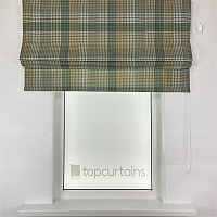 картинка Римская штора в клетку Tartan color 4 от магазина Topcurtains