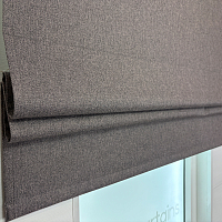 картинка Римская штора блэкаут Brown Cover от магазина Topcurtains