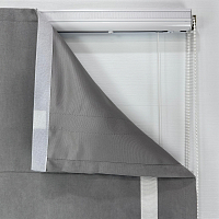 картинка Римская штора Canvas Grey Frame от магазина Topcurtains