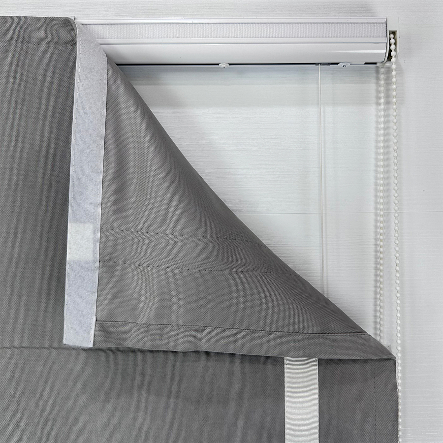 картинка Римская штора Canvas Grey Frame от магазина Topcurtains