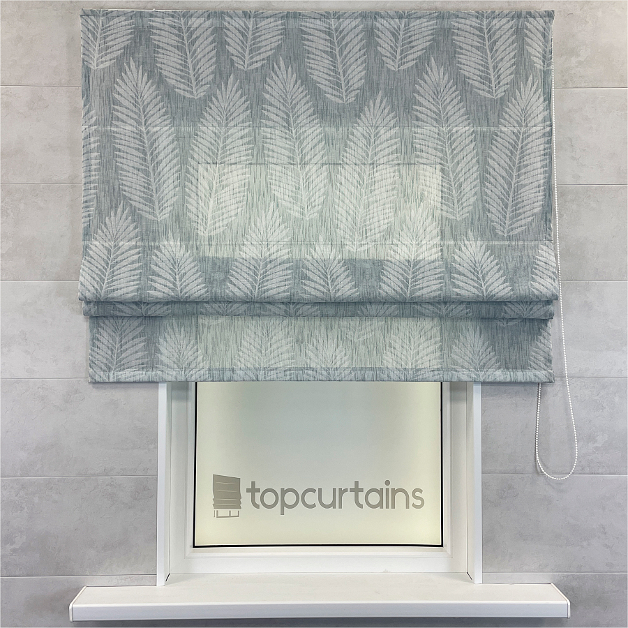 картинка Римская штора Blue Fern от магазина Topcurtains