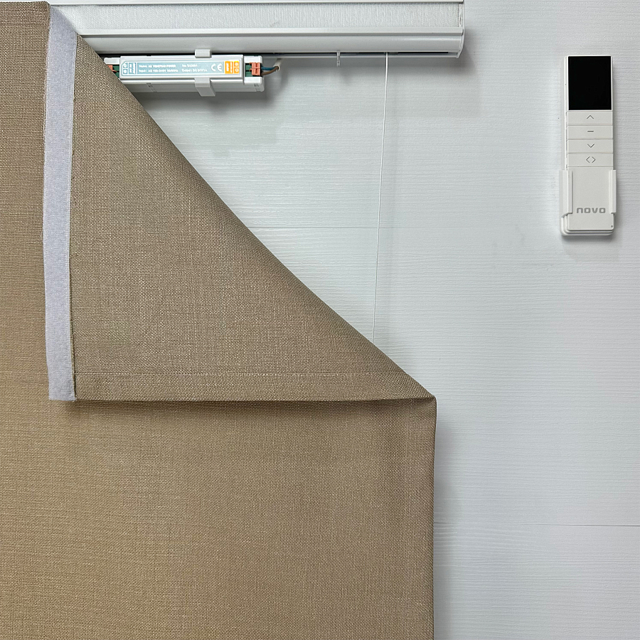 картинка Римская штора Inspire Elegance темно-бежевая от магазина Topcurtains