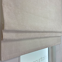 картинка Римская штора Chenille Milk от магазина Topcurtains