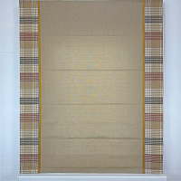 картинка Римская штора Inspire Elegance Tartan темно-бежевая от магазина Topcurtains