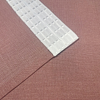 картинка Штора из рогожки Elegance брусничная от магазина Topcurtains