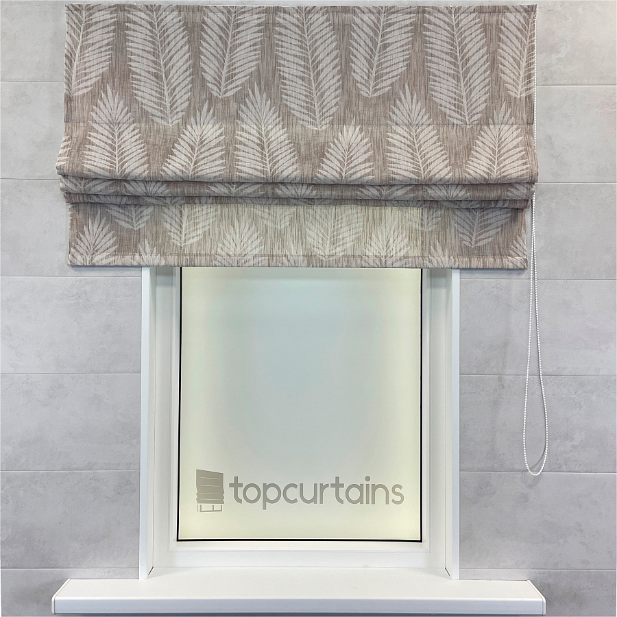 картинка Римская штора Beige Fern от магазина Topcurtains