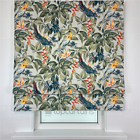 картинка Римская штора Funny Parrots от магазина Topcurtains