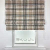 картинка Римская штора в клетку Tartan color 2 от магазина Topcurtains